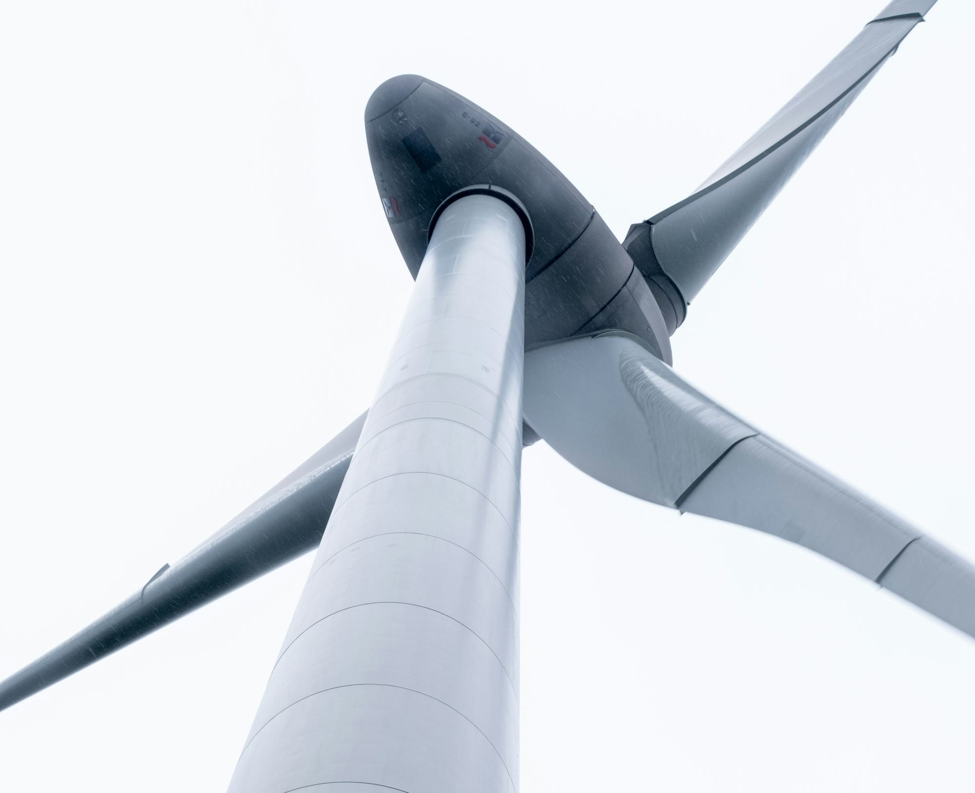 white and gray wind mill