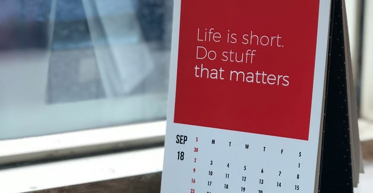 A calendar